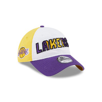 New Era Los Angeles Lakers 9Twenty Back Half 2023 White w Team Colours OSFM