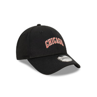 New Era Chicago Bulls 9Forty Wordmark Black/Red OSFM