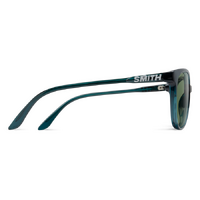 Smith Cheetah QM4 L7 54 Crystal Blue / Green Polarised Lenses