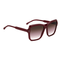 Isabel Marant IM 0193/S LHF UQ 58 Burgundy / Burgundy Gradient Pink Lenses