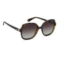 Polaroid PLD 4177/S/X 086 LA 55 Havana / Brown Gradient Polarised Lenses