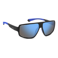 Polaroid Sport PLD 7054/S 0VK 5X 61 Matte Black Blue / Blue Mirror Polarised Lenses