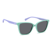 Polaroid Kids PLD 8062/S WK2 M9 48 Aqua / Grey Polarised Lenses