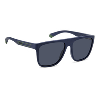 Polaroid PLD 2162/S FLL C3 56 Matte Blue / Blue Polarised Lenses