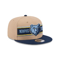 New Era Memphis Grizzlies 9Fifty Draft 2024 Camel Khaki OSFM