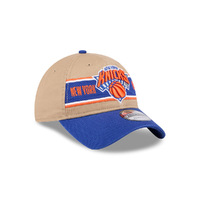 New Era New York Knicks 9Twenty Draft 2024 Camel Khaki OSFM