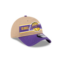 New Era Los Angeles Lakers 9Twenty Draft 2024 Camel Khaki OSFM