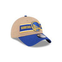 New Era Golden State Warriors 9Twenty Draft 2024 Camel Khaki OSFM