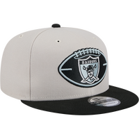 New Era Las Vegas Raiders 9Fifty NFL24 Sideline Historic Stone w Official Team Colours OSFM