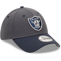 New Era Las Vegas Raiders 39Thirty Navy Steel Graphite Navy L/XL