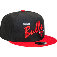 New Era Chicago Bulls 9Fifty Vintage Script Black/Red OSFM