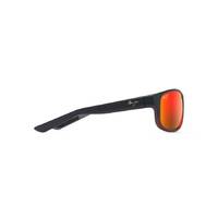 Maui Jim Kaiwi Channel RM840-07C Burgundy Stripe / Hawaii Lava Polarised Lenses