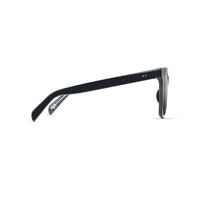 Maui Jim Rooftops DSB898-02 Black w Crystal / Dual Mirror Silver to Black Polarised Lenses