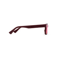 Maui Jim Hiapo Asian Fit P655-04 Matte Burgundy / Maui Sunrise Polarised Lenses