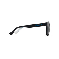 Maui Jim Honua Asian Fit 653-02A Matte Black w Gradient Effect / Neutral Grey Polarised Lenses