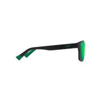 Maui Jim Lehiwa Asian Fit GM648-02 Matte Black / MauiGreen Polarised Lenses