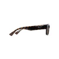 Maui Jim Kenui HS642-10 Shiny Dark Havana w Transparent Yellow / HCL Bronze Polarised Lenses