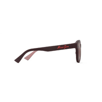 Maui Jim Ihupani Asian Fit R658-04 Matte Burgundy / Maui Rose Polarised Lenses