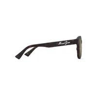 Maui Jim Ihupani Asian Fit H658-10 Matte Dark Havana / HCL Bronze Polarised Lenses