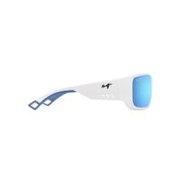 Maui Jim Keha B663-05 Matte White / Blue Hawaii Polarised Lenses