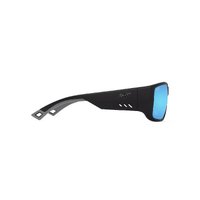 Maui Jim Keha Asian Fit B664-02 Matte Black / Blue Hawaii Polarised Lenses