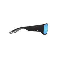 Maui Jim Keha Asian Fit B664-02 Matte Black / Blue Hawaii Polarised Lenses