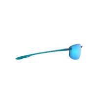 Maui Jim Ho'okipa B407-03 Shiny Transparent Blue / Blue Hawaii Polarised Lenses