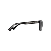 Maui Jim Hiwahiwa GS689-02 Shiny Black w Transparent Light Grey / Neutral Grey Polarised Lenses