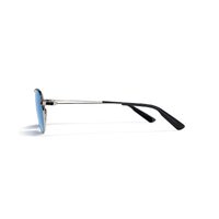 Zeal Pescadero 12008 Silver / Horizon Blue Polarised Lenses