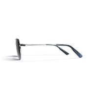 Zeal Skyway 12723 Matte Silver / Dark Grey Polarised Lenses