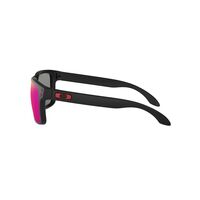 Oakley Holbrook OO9102-36 Matte Black / Red Iridium Lenses