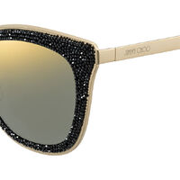 Jimmy Choo LIZZY/S 2M2 K1 63 Black Gold / Gold Mirror Lenses