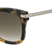 Jimmy Choo SHADE/S 086 HA 55 Havana / Brown Gradient Lenses