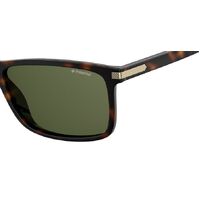 Polaroid PLD 2075/S/X 086 UC 59 Havana / Green Polarised Lenses