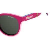 Polaroid Kids PLD 8036/S MU1 M9 42 Fuchsia / Grey Polarised Lenses