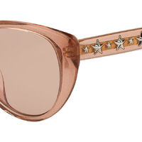 Jimmy Choo ELSIE/F/S W66 2S 54 Pink Glitter / Pink Silver Mirror Lenses