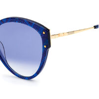 Missoni MIS 0004/S S6F 08 59 Blue Pattern / Dark Blue Gradient Lenses