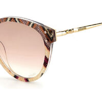 Missoni MIS 0026/S 5ND F5 53 PluMulti / Pink Silver Mirror Lenses