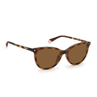 Polaroid PLD Clip-On 6138/CS 086 SP 53 Havana / Bronze Polarised Lenses