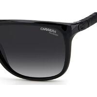 Carrera Hyperfit 17/S 807 WJ 58 Black / Grey Gradient Polarised Lenses