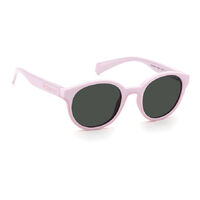 Polaroid Kids PLD 8040/S 35J M9 44 Pink / Grey Polarised Lenses