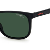 Carrera 8046/S 003 UC 54 Matte Black / Green Polarised Lenses