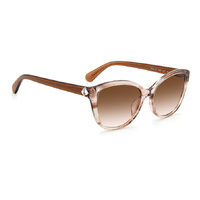 Kate Spade HENSLEY/G/S HR3 M2 55 Beige Horn / Brown Pink Lenses