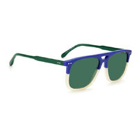 Isabel Marant IM 0007/S 5L7 QT 56 Blue Ivory / Green Lenses