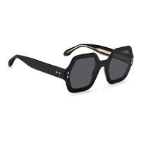 Isabel Marant IM 0004/N/S 2M2 IR 52 Black Gold / Grey Lenses