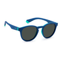 Polaroid Kids PLD 8048/S 465 M9 45 Azure Green / Grey Polarised Lenses