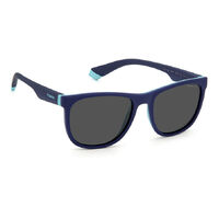 Polaroid Kids PLD 8049/S ZX9 M9 49 Blue Azure / Grey Polarised Lenses