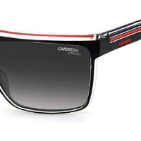 Carrera 22/N T4O 9O 63 Black Crystal White Red / Dark Grey Lenses