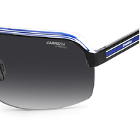 Carrera Topcar 1/N T5C 9O 99 Black Crystal White Blue / Dark Grey Lenses