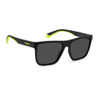 Polaroid PLD 2128/S PGC M9 55 Matte Black Yellow / Grey Polarised Lenses